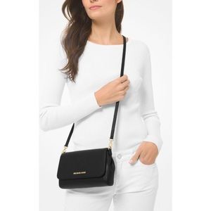 Michael Kors- Medium Saffiano Leather Convertible Crossbody Purse- NWTS